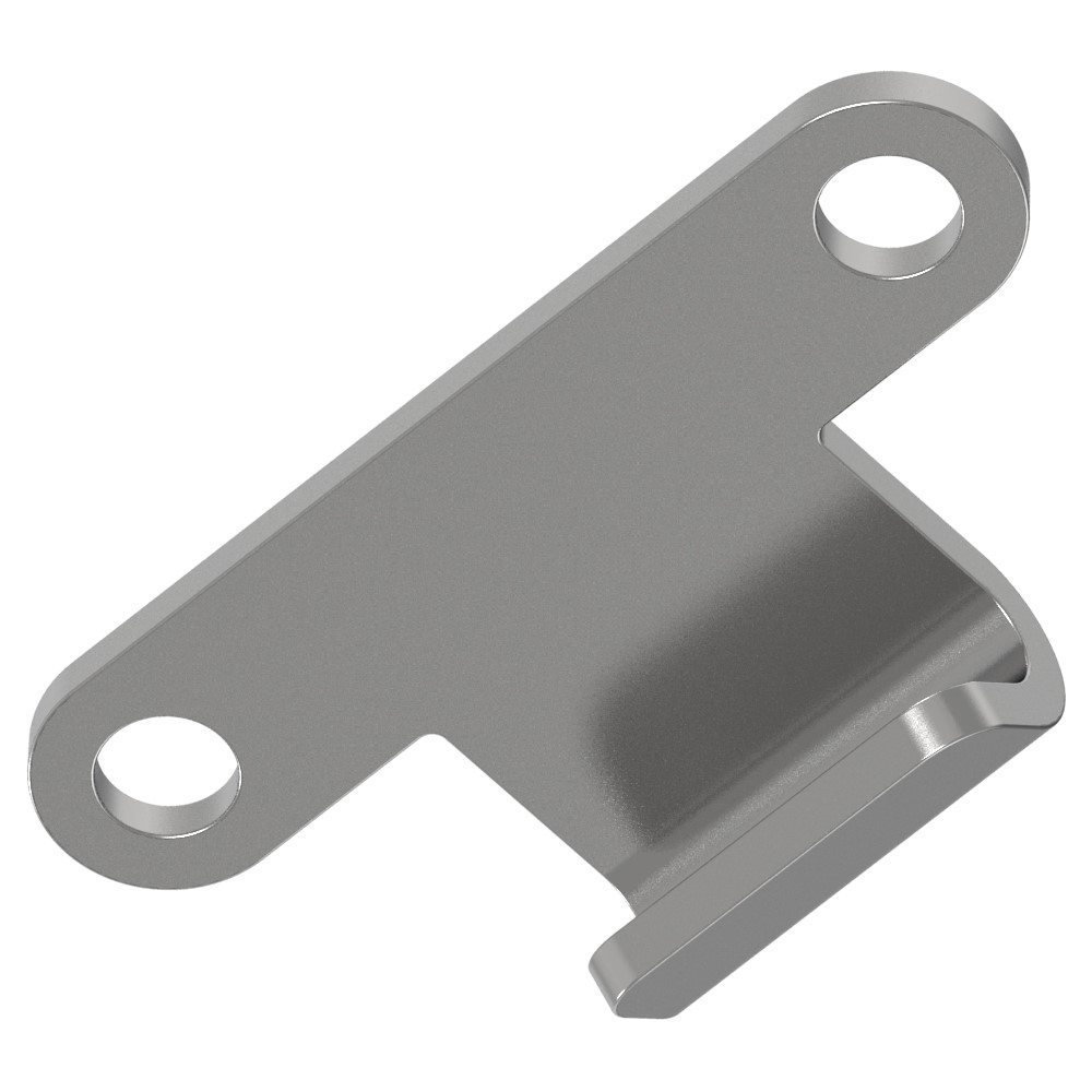 Toggle Style Draw Latch, Keeper, Steel, Stainless Southco keeper, TL-17-209