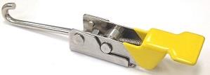 over center draw latch, adjustable, with yellow Vinyl,A1-11-502-20, A1-11-502-50