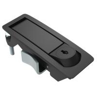 Compression latch, Key Locking, Southco C2-32-25, 1.5mm Panel, 1-24mm Grip, Black Powder coat
